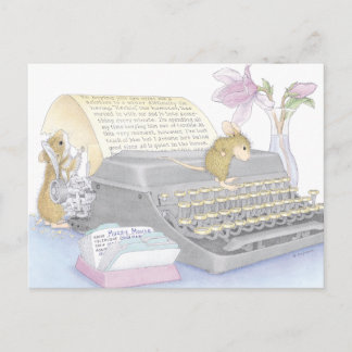 Carte postale House-Mouse Designs®
