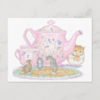 Carte postale House-Mouse Designs®