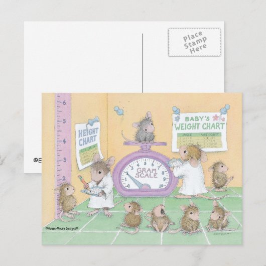 Carte postale House-Mouse Designs® (Devant / Derrière)