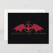 Carte Postale HOUSE of the Dragon | Dragon Graphic (Devant / Derrière)