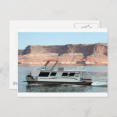 Carte Postale Houseboat, Lac Powell, Arizona, États-Unis 8 (Devant / Derrière)