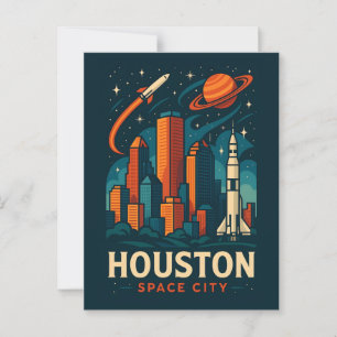 Carte postale HOUSTON