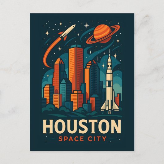 Carte postale HOUSTON (Devant)