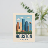 Carte postale HOUSTON (Debout devant)