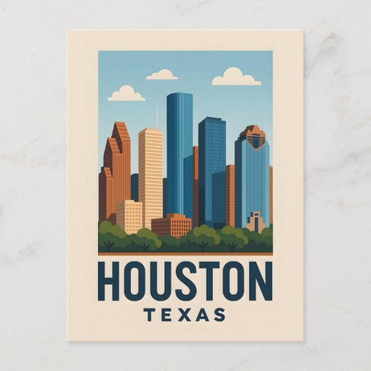 Carte postale HOUSTON (Devant)