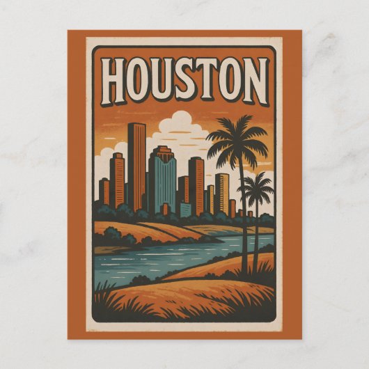 Carte postale HOUSTON (Devant)
