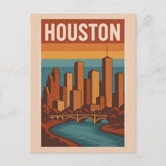 Carte postale HOUSTON (Devant)