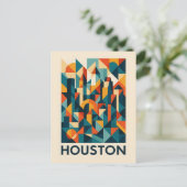 Carte postale HOUSTON (Debout devant)