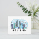 Carte Postale Houston (Debout devant)