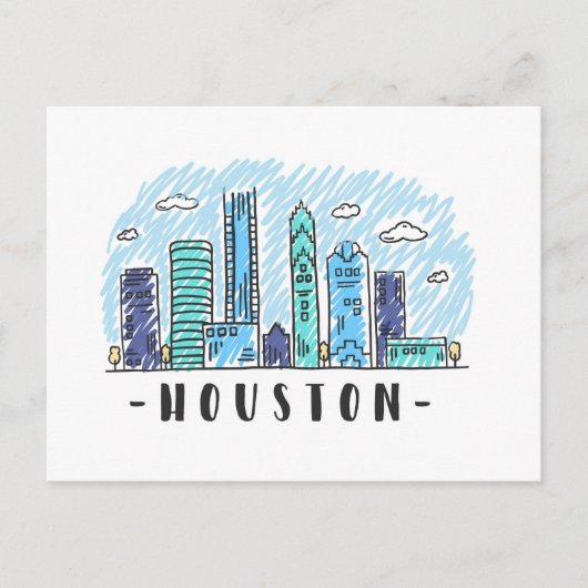 Carte Postale Houston (Devant)