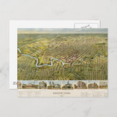 Carte Postale Houston 1891 (Devant / Derrière)