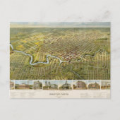 Carte Postale Houston 1891 (Devant)