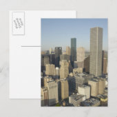 Carte Postale Houston du centre (Devant / Derrière)