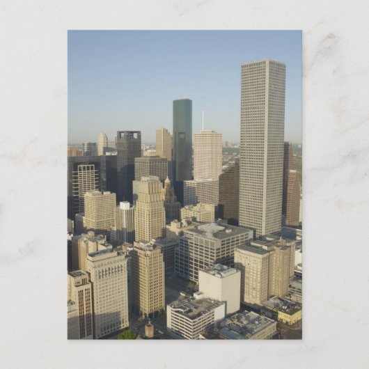 Carte Postale Houston du centre (Devant)