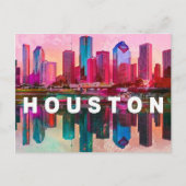 Carte Postale Houston - Iconic Skyline (Devant)
