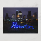 Carte postale Houston Skyline (Devant)