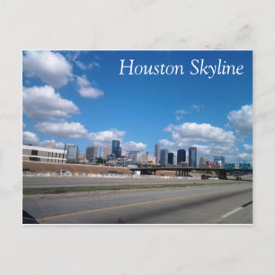 Carte postale Houston Skyline