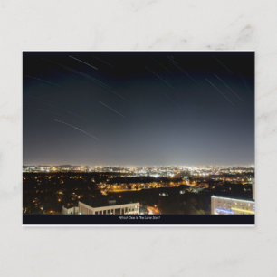 Carte Postale Houston Star Trails