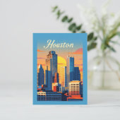 Carte postale Houston Texas (Debout devant)
