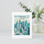 Carte postale Houston Texas (Debout devant)