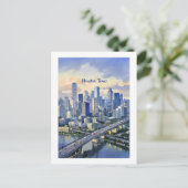 Carte postale Houston Texas (Debout devant)