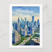 Carte postale Houston Texas (Devant)