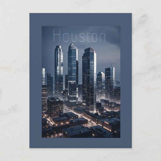 Carte postale Houston Texas (Devant)