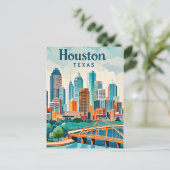 Carte postale Houston Texas (Debout devant)