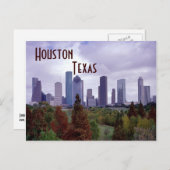 Carte postale Houston Texas (Devant / Derrière)