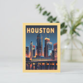 Carte postale Houston Texas (Debout devant)