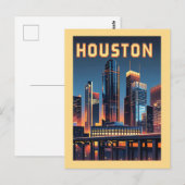 Carte postale Houston Texas (Devant / Derrière)