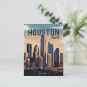 Carte postale Houston Texas (Debout devant)