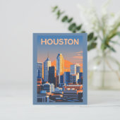 Carte postale Houston Texas (Debout devant)