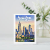 Carte postale Houston Texas (Debout devant)