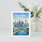Carte postale Houston Texas (Debout devant)