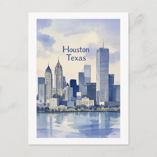 Carte postale Houston Texas (Devant)