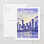 Carte postale Houston Texas (Devant / Derrière)