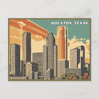 Carte Postale Houston, Texas