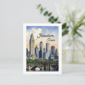 Carte postale Houston Texas (Debout devant)