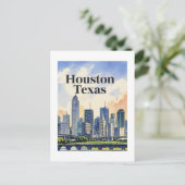 Carte postale Houston Texas (Debout devant)