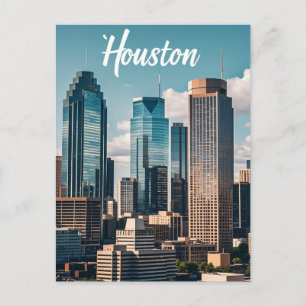 Carte postale Houston Texas