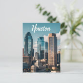 Carte postale Houston Texas (Debout devant)