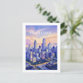 Carte postale Houston Texas (Debout devant)