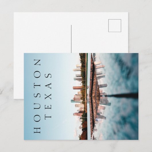 Carte postale Houston, Texas (Devant / Derrière)