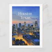 Carte postale Houston Texas (Devant)