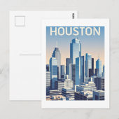 Carte postale Houston Texas (Devant / Derrière)