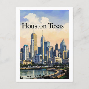 Carte postale Houston Texas