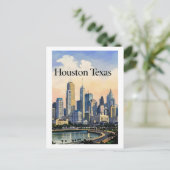 Carte postale Houston Texas (Debout devant)