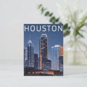 Carte postale Houston Texas (Debout devant)