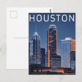 Carte postale Houston Texas (Devant / Derrière)